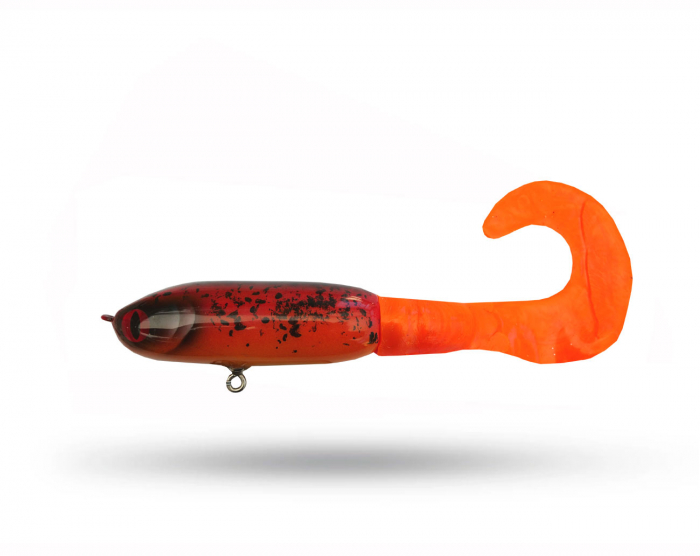 PeWe Baby Snake - Orange Crush i gruppen Fiskedrag / Jerkbaits hos Örebro Fiske & Outdoor AB (PeWe Baby Snake OC)